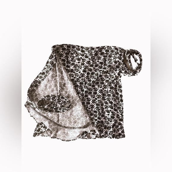 LOFT Daisy Ruffle Wrap Skirt - Picture 5 of 8